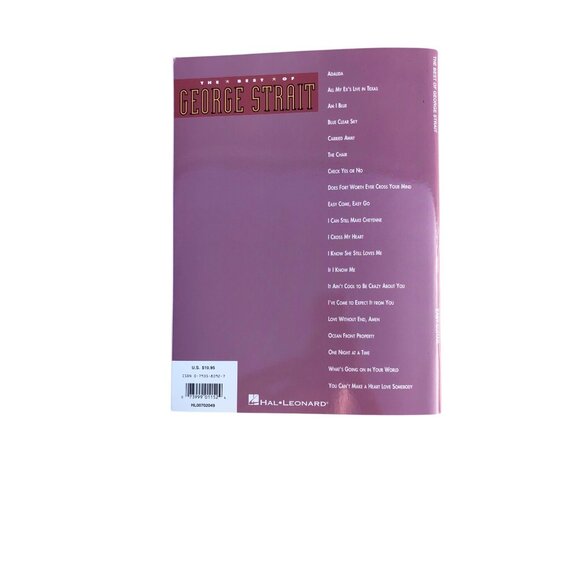 The Best Of George Strait Easy Guitar Sheet Music Songbook Hal Leonard - Picture 6 of 6